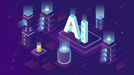 科技数据金融商务互联网AI矢量