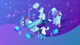 科技数据金融商务互联网AI矢量