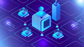 科技数据金融商务互联网AI矢量