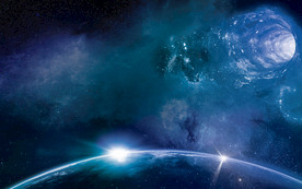 星际 夜空 天空 高空 梦幻星