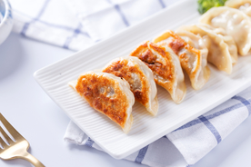 煎饺美食食材海报素材