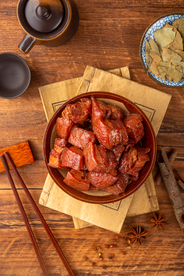 红烧肉美食食材海报素材