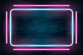 背景模板 展板背景 霓虹灯光