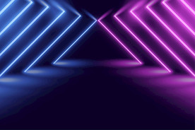 背景模板 展板背景 霓虹灯光