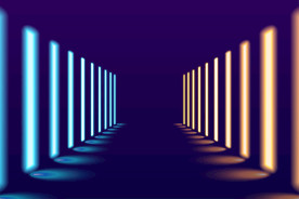 背景模板 展板背景 霓虹灯光