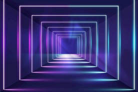 背景模板 展板背景 霓虹灯光