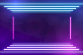 背景模板 展板背景 霓虹灯光