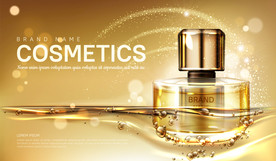 化妆品 护肤品 香水 美容广告