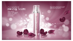 化妆品 护肤品 香水 美容广告