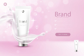 化妆品 护肤品 香水 美容广告