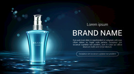 化妆品 护肤品 香水 美容广告