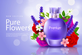 化妆品 护肤品 香水 美容广告