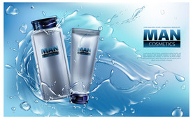 化妆品 护肤品 香水 美容广告