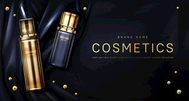 化妆品 护肤品 香水 美容广告