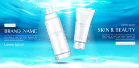 化妆品 护肤品 香水 美容广告