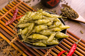 辣椒朝天椒配料背景海报素材