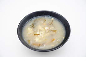 肉丝粥美食食材背景海报素材