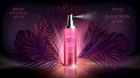 化妆品 护肤品 香水 美容广告