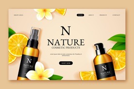 化妆品 护肤品 香水 美容广告