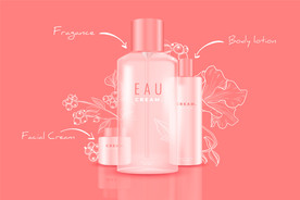 化妆品 护肤品 香水 美容广告