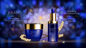 化妆品 护肤品 香水 美容广告