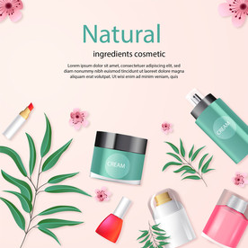 化妆品 护肤品 香水 美容广告