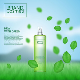 化妆品 护肤品 香水 美容广告