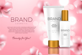化妆品 护肤品 香水 美容广告