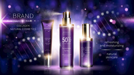 化妆品 护肤品 香水 美容广告