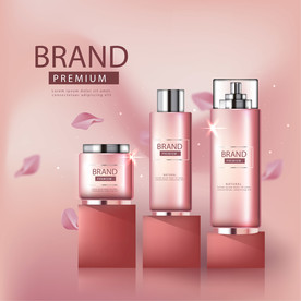 化妆品 护肤品 香水 美容广告