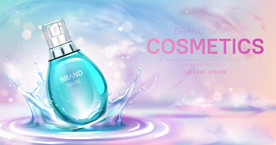 化妆品 护肤品 香水 美容广告
