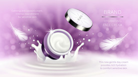 化妆品 护肤品 香水 美容广告