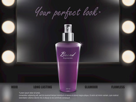 化妆品 护肤品 香水 美容广告