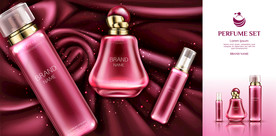 化妆品 护肤品 香水 美容广告