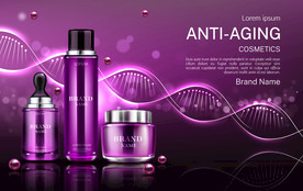 化妆品 护肤品 香水 美容广告