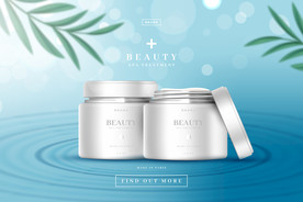 化妆品 护肤品 香水 美容广告