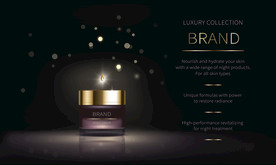 化妆品 护肤品 香水 美容广告