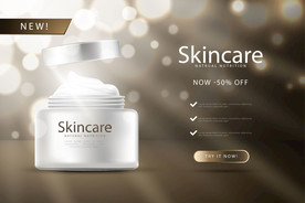 化妆品 护肤品 香水 美容广告