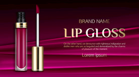 化妆品 护肤品 香水 美容广告