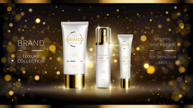 化妆品 护肤品 香水 美容广告