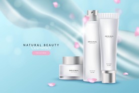 化妆品 护肤品 香水 美容广告