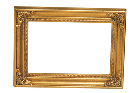 金属金色相框