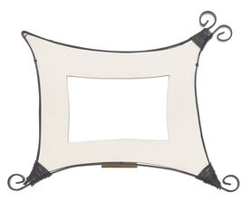 木质金属丝相框