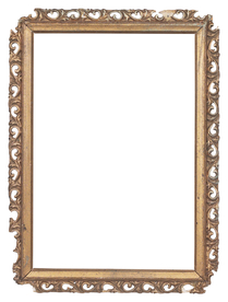 金色金属相框