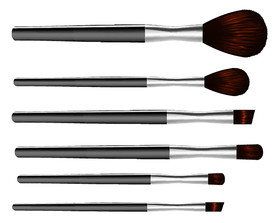 护肤化妆品素材矢量