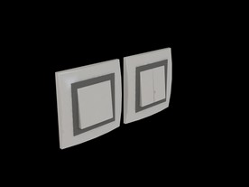开关面板3d模型