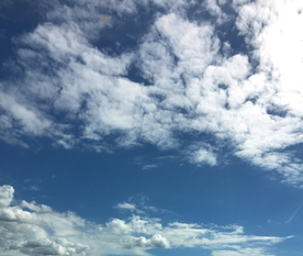 蓝天白云