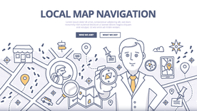 商务网络云计算网页背景