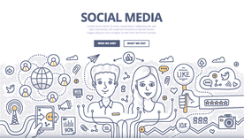 商务网络云计算网页背景