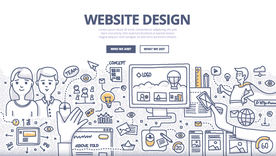 商务网络云计算网页背景